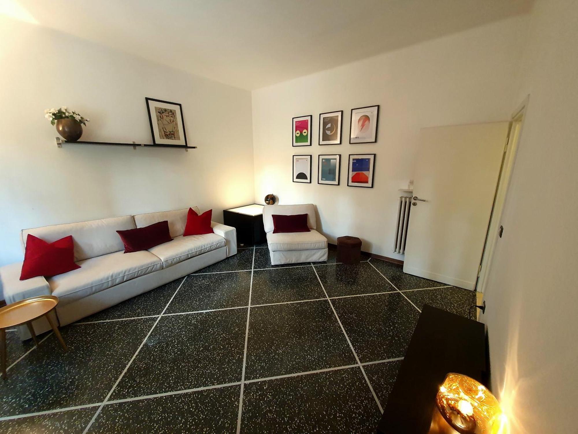Spacious Three-Room Apartment In Saragozza Bologna Luaran gambar